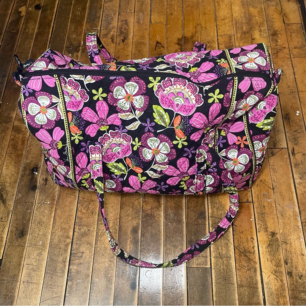 vera bradley duffel bag